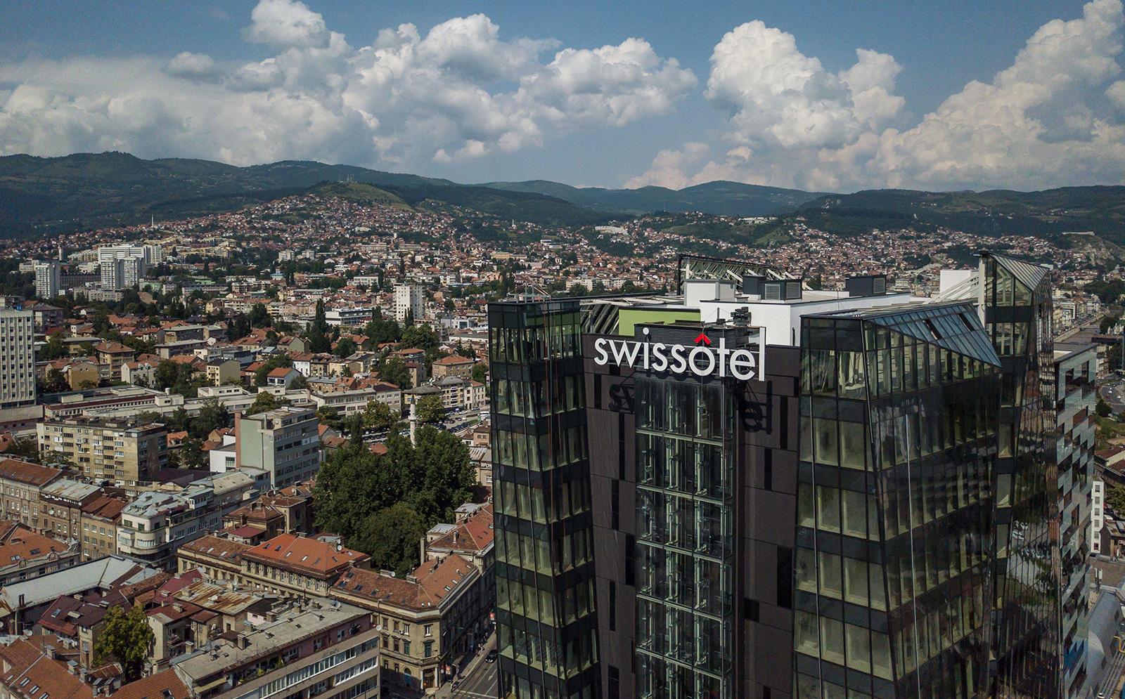 Swissotel SJJ Esterno foto The Swissôtel in Belgrade